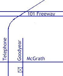 Map to our shop